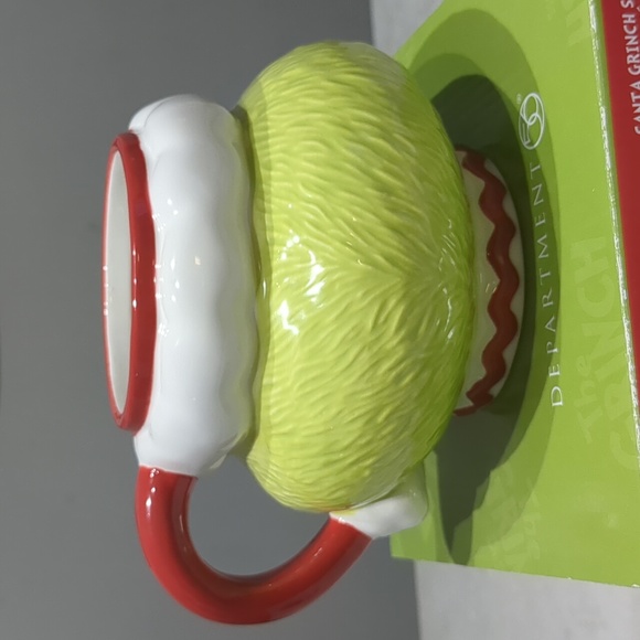 DEPARTMENT 56 Dr. Seuss Santa Grinch Sculpted Coffee Mug 32 Oz. New - Picture 4 of 10